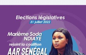 La députée Marième Soda Ndiaye rejoint Aar Sénégal
