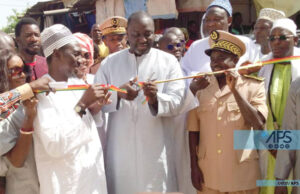 Diourbel: Abdou Karim Fofana inaugure le marché Ndoumbé Diop ravagé par un incendie