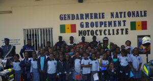 CONCEPT « ARMÉE NATION » RÉNOVÉ : L’ECOLE « LES HIRONDELLES » EN VISITE AU QUARTIER SAMBA DIERY DIALLO*